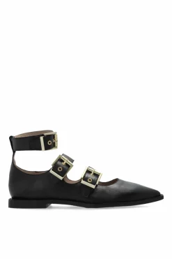 AllSaints CZARNY Skórzane buty `Susan`