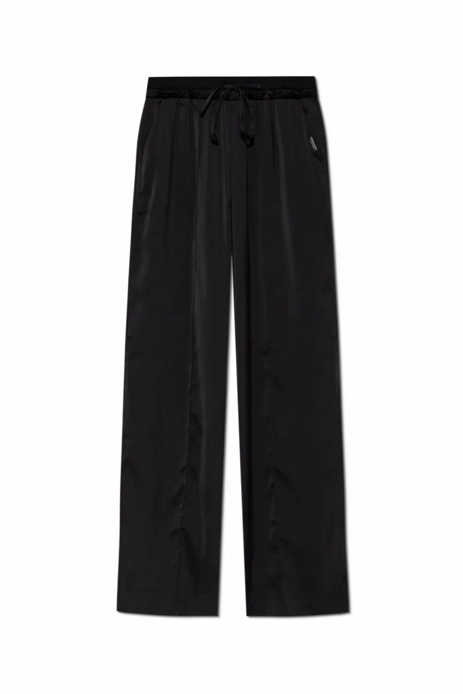 AllSaints CZARNY Spodnie `Alba`