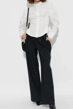 AllSaints CZARNY Spodnie `Aleida`