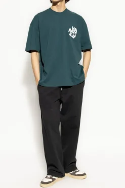 AllSaints CZARNY Spodnie dresowe `Carson`