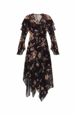 AllSaints CZARNY Sukienka `Fresca`