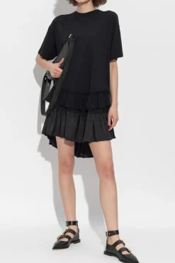 AllSaints CZARNY Sukienka `Feyre`
