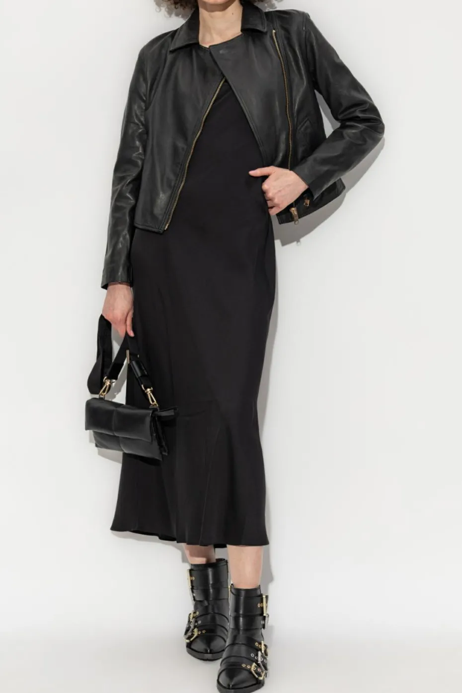 AllSaints CZARNY Sukienka `Bryony`