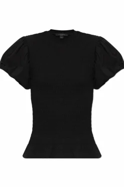 AllSaints CZARNY Top `Dael`