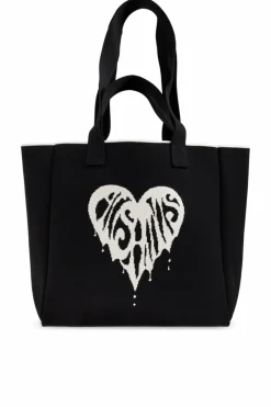 AllSaints CZARNY Torba `Izzy` typu `shopper`
