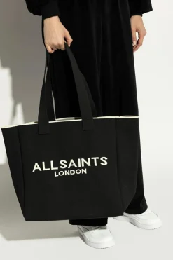 AllSaints CZARNY Torba `Izzy` typu `shopper`