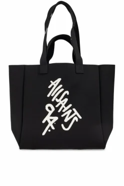 AllSaints CZARNY Torba `Izzy` typu `shopper’