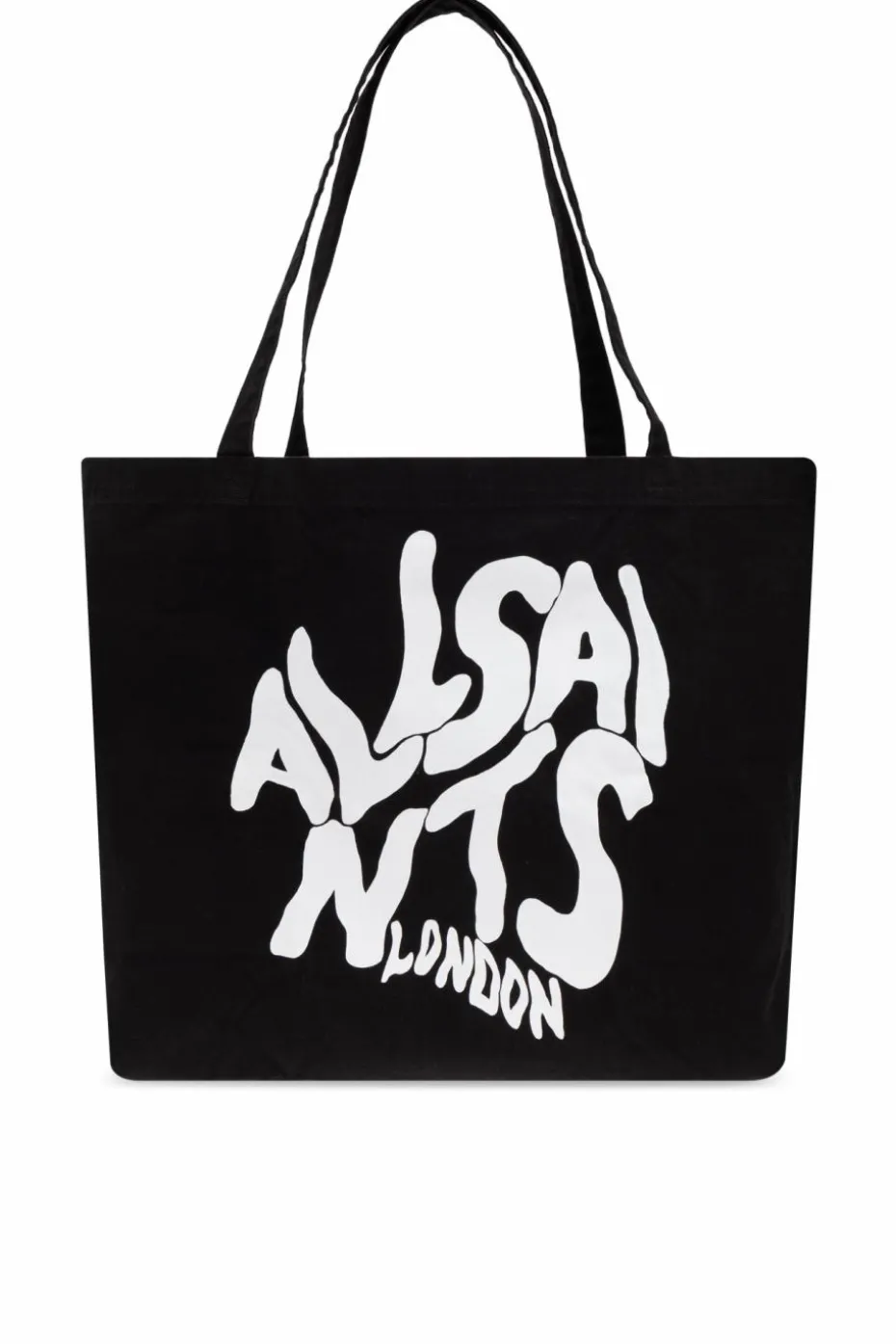 AllSaints CZARNY Torba `Orlando` typu `shopper`