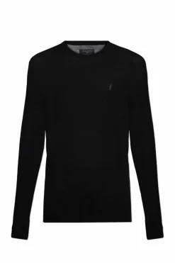 AllSaints CZARNY Wełniany sweter `Mode`