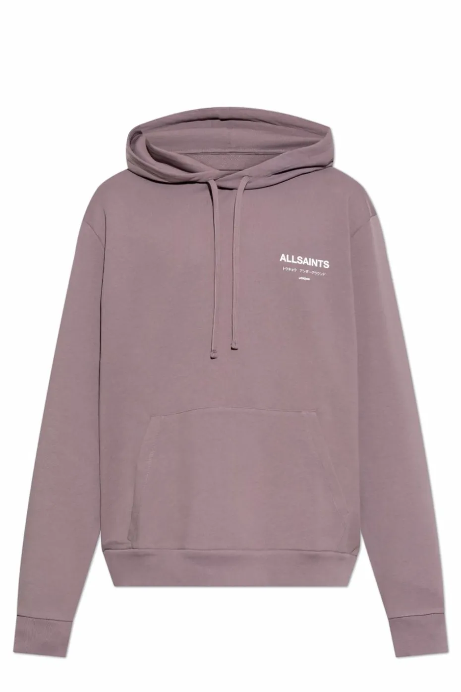 AllSaints FIOLETOWY Bluza `Underground`
