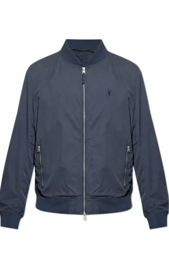 AllSaints GRANATOWY Kurtka `Bassett`