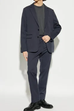 AllSaints GRANATOWY Marynarka `Bay`