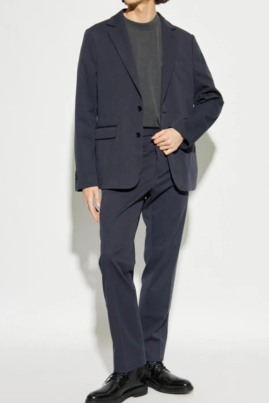 AllSaints GRANATOWY Marynarka `Bay`