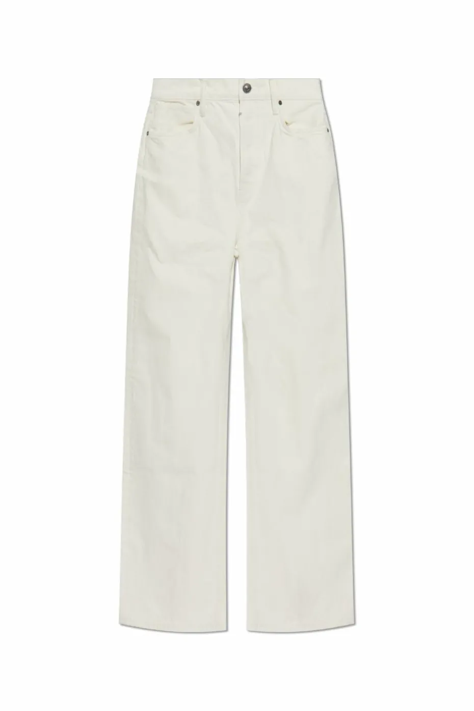 AllSaints kremowy Jeansy `Lenny`