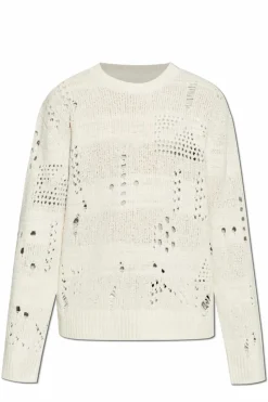 AllSaints kremowy Sweter `Harvey`