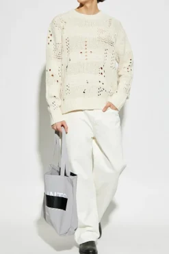 AllSaints kremowy Sweter `Harvey`
