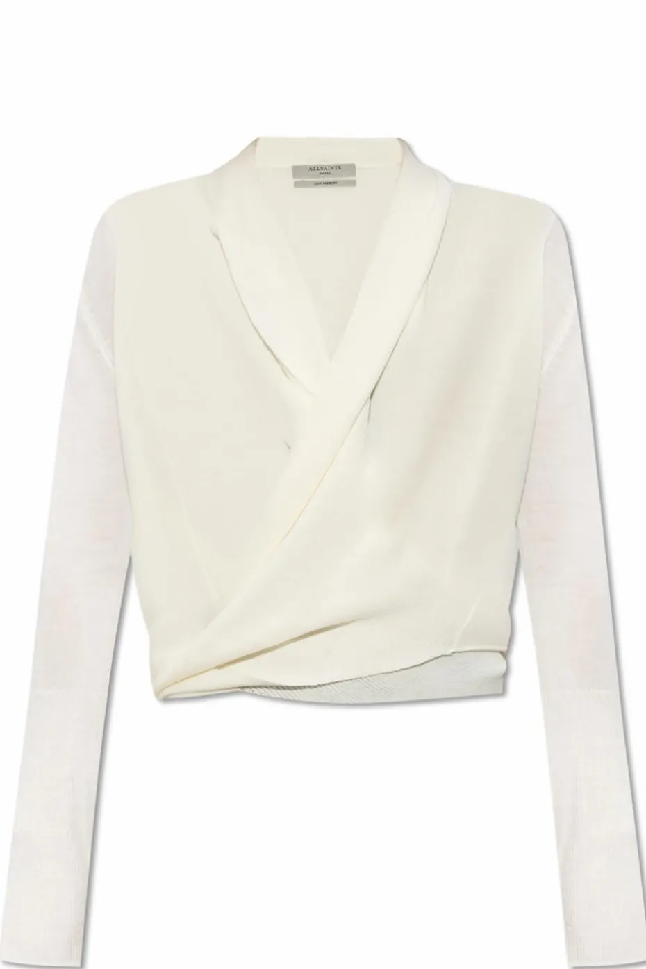 AllSaints kremowy Sweter `Wasson`