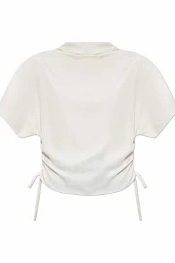 AllSaints kremowy Top `Leslie`