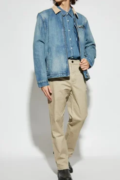 AllSaints NIEBIESKI Kurtka jeansowa `Rothwell`