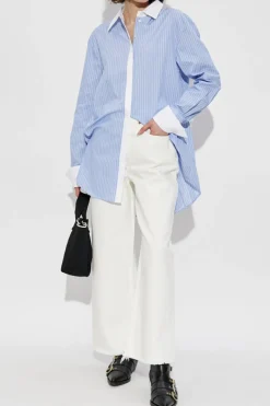 AllSaints NIEBIESKI Sukienka `Albert`