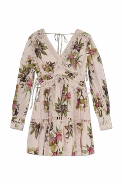 AllSaints RÓŻOWY Sukienka `Xanthe`