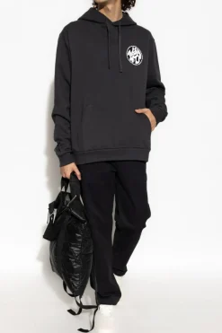 AllSaints SZARY Bluza `Distorion`