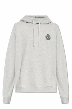 AllSaints SZARY Bluza `Waved`