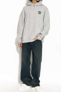 AllSaints SZARY Bluza `Waved`