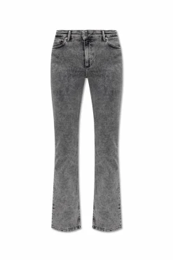 AllSaints SZARY Jeansy `Haldan`