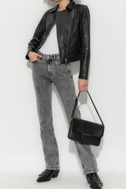 AllSaints SZARY Jeansy `Haldan`