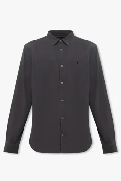 AllSaints SZARY Koszula ‘Lovell’