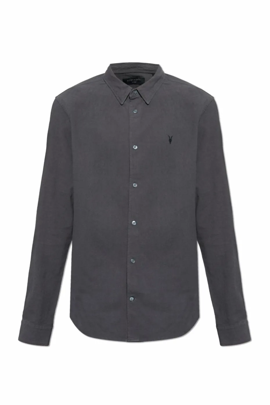 AllSaints SZARY Koszula `Lovell`