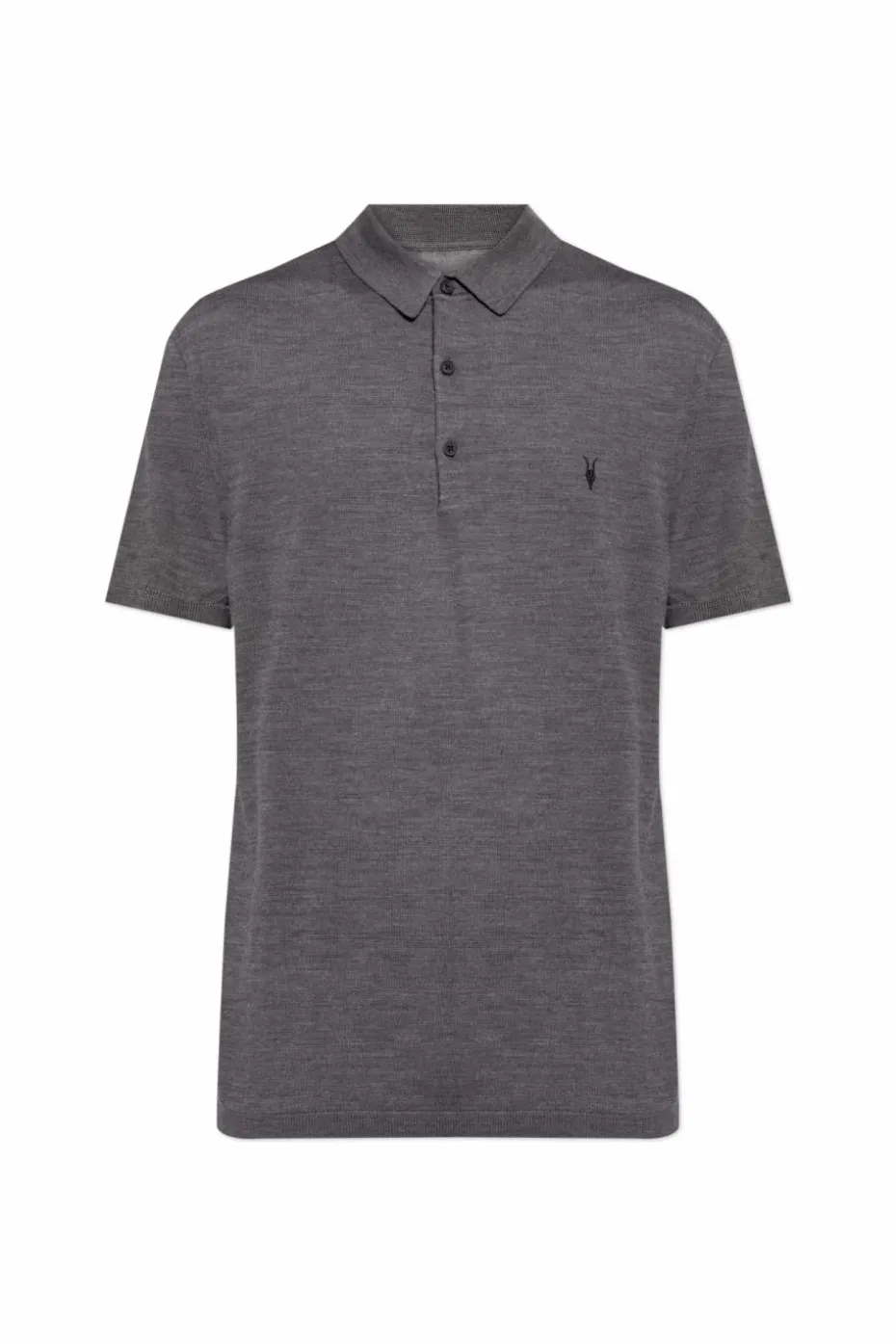 AllSaints SZARY Polo `Mode`
