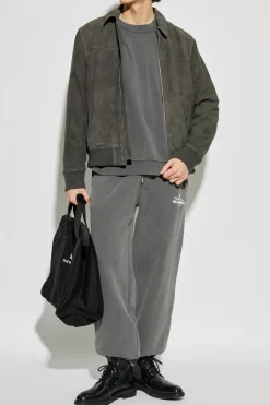 AllSaints SZARY Spodnie dresowe `Soleil`