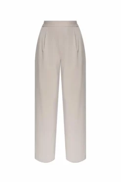 AllSaints SZARY Spodnie w kant `Aleida`