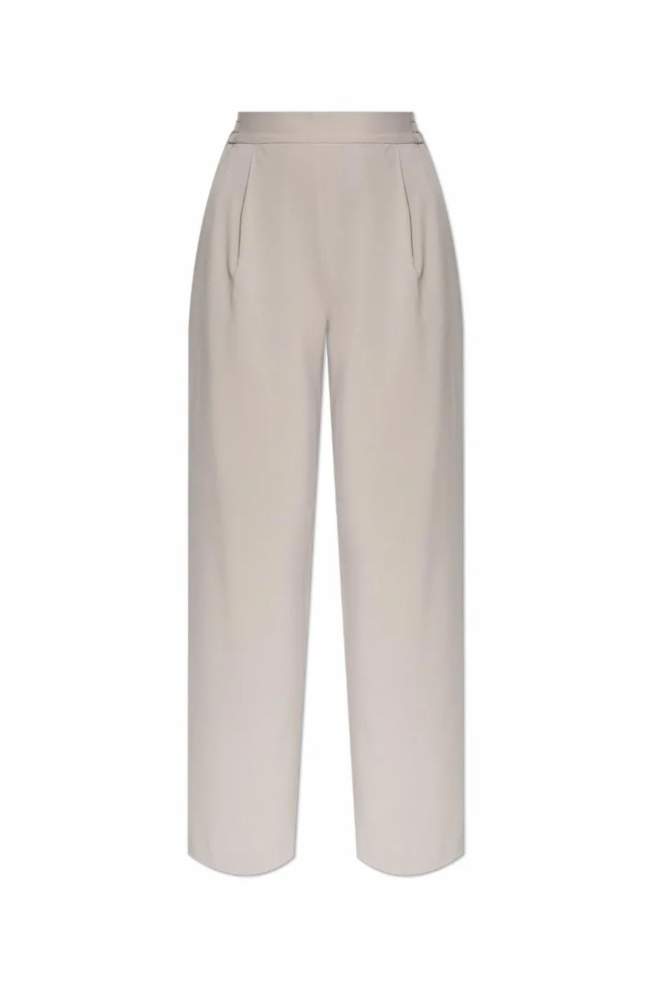 AllSaints SZARY Spodnie w kant `Aleida`