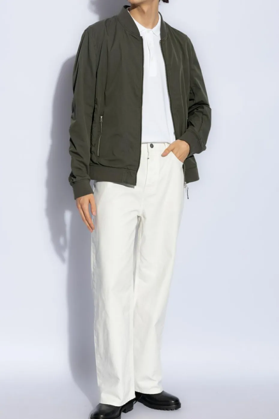 AllSaints ZIELONY Kurtka ‘Bassetti’