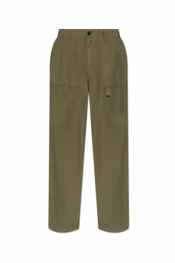 AllSaints ZIELONY Spodnie `Talbot`