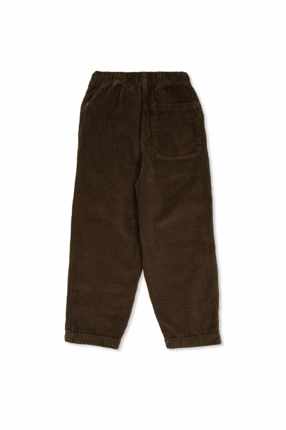 American Vintage Kids BRĄZOWY Spodnie sztruksowe