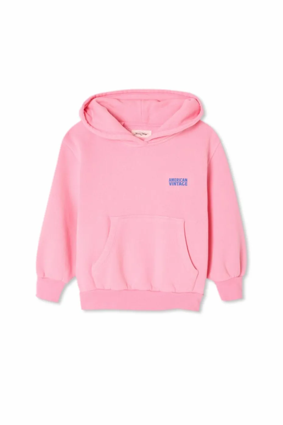 American Vintage Kids RÓŻOWY Bluza z logo