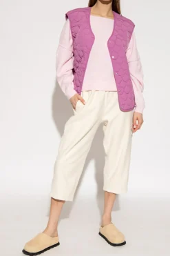 American Vintage RÓŻOWY Sweter typu ‘oversize’