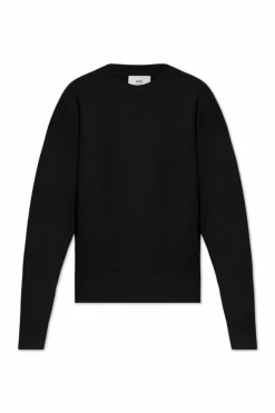 Ami Alexandre Mattiussi CZARNY Bluza z logo