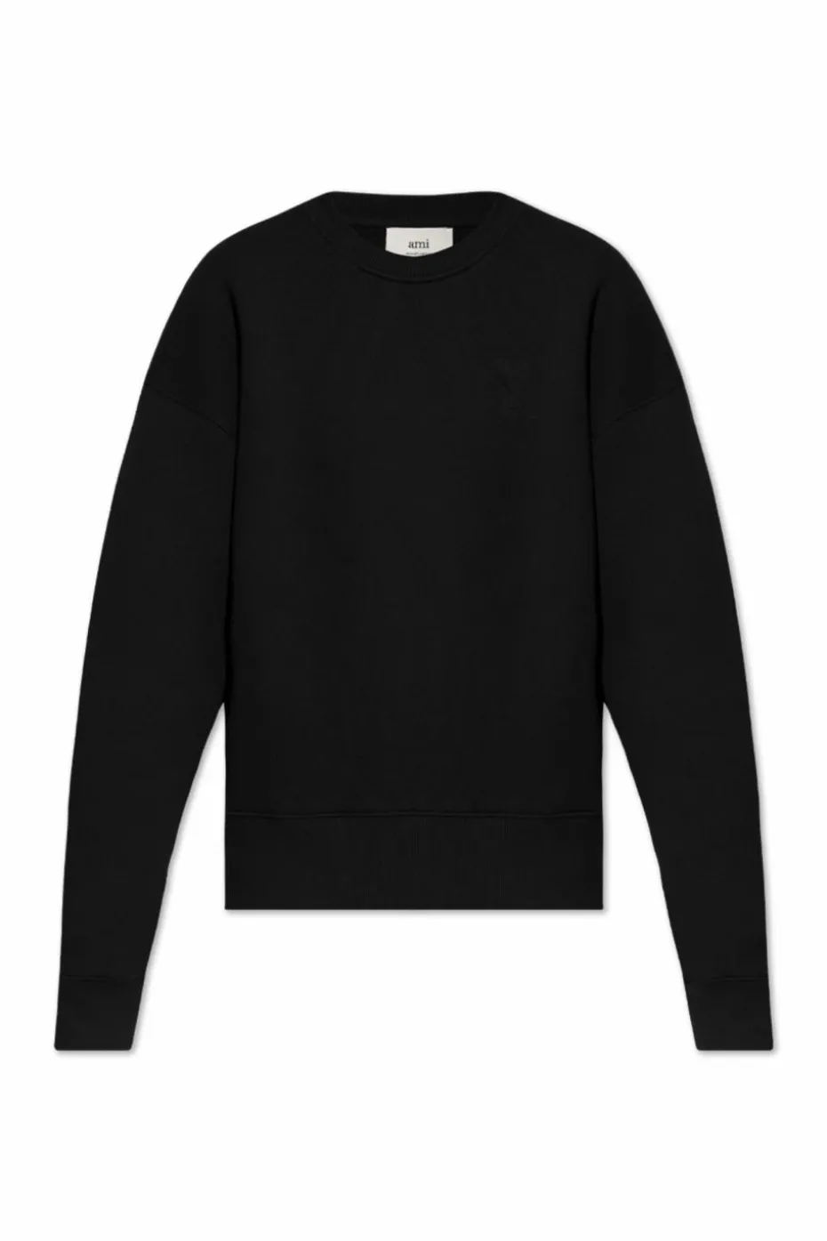 Ami Alexandre Mattiussi CZARNY Bluza z logo