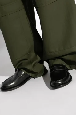 Ami Alexandre Mattiussi CZARNY Skórzane buty