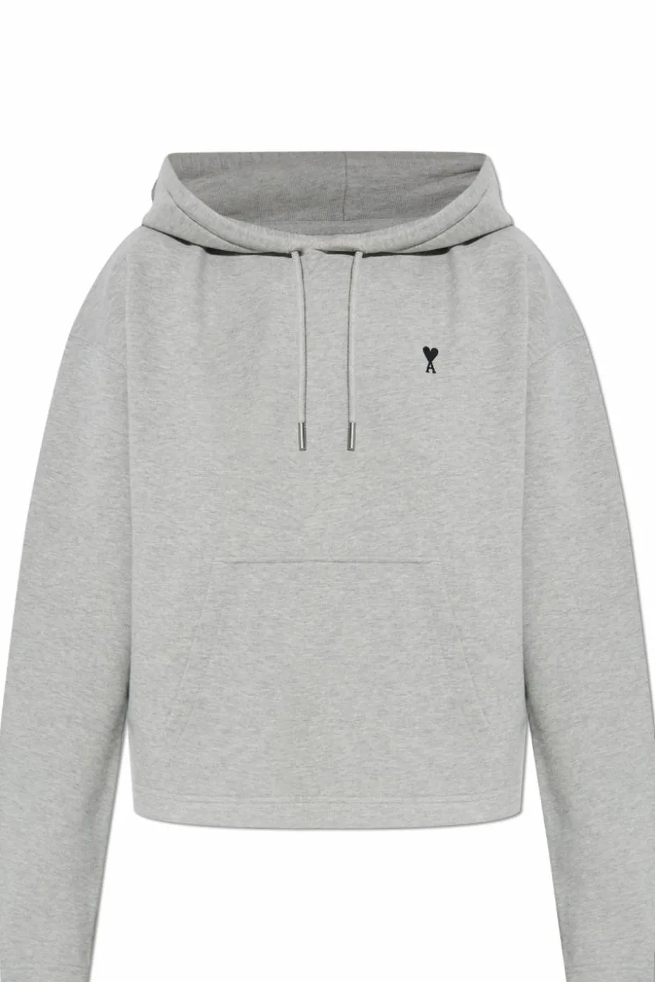 Ami Alexandre Mattiussi SZARY Bluza z logo