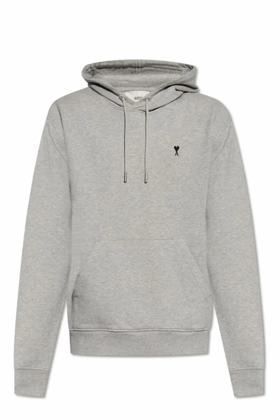 Ami Alexandre Mattiussi SZARY Bluza z logo