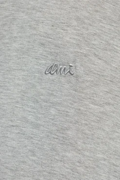 Ami Alexandre Mattiussi SZARY T-shirt z logo