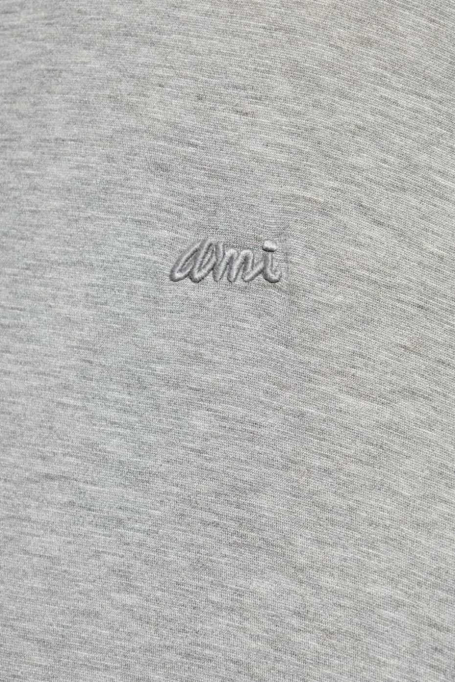 Ami Alexandre Mattiussi SZARY T-shirt z logo
