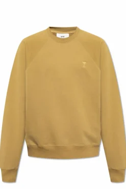 Ami Alexandre Mattiussi ZIELONY Bluza z logo