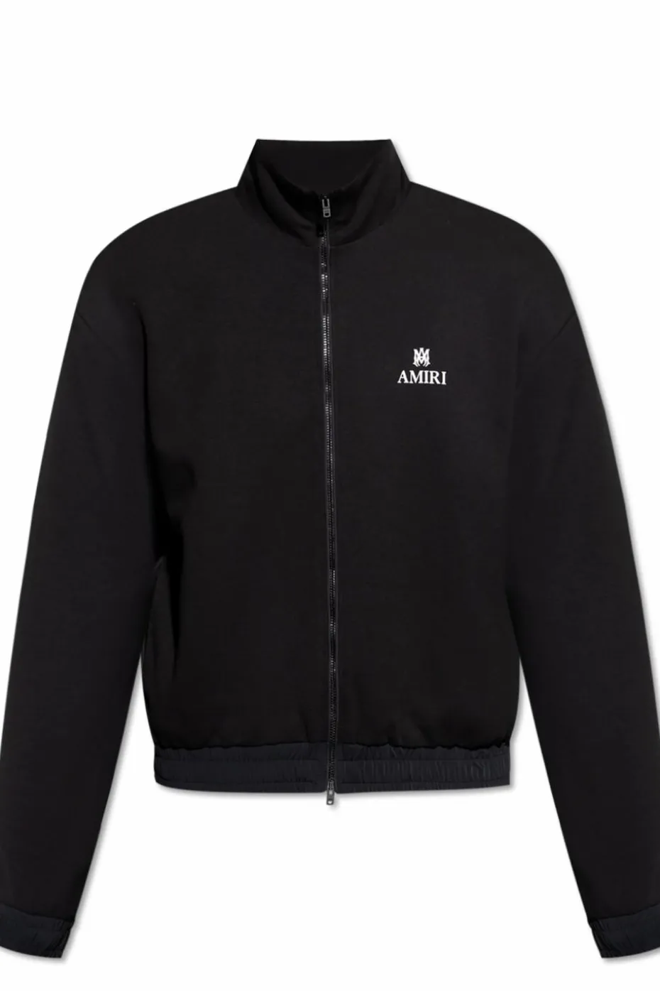 Amiri CZARNY Bluza ze stójką